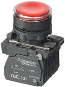 Wyłączniki światła i elektryczne - Schneider Electric xb5aw 34b5 Harmony podświetlany przycisk, kołnierz Impuls, tworzywo sztuczne, 10 + 1 °F, 22 MM, 24 V, czerwony XB5AW34B5 - miniaturka - grafika 1