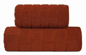 Ręczniki - Greno BRICK RĘCZNIK 50x90 KARMELOWY SPALONY 500 119061 - miniaturka - grafika 1