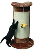 Drapaki dla kotów - Kerbl KERBL zadrapania schładzacz do pokoju z pszczoła na tasiemce narożniki brązowy, 57 cm; - miniaturka - grafika 1