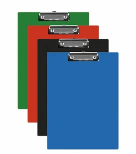 Q-CONNECT Clipboard Deska, PVC, A5,mix KF16595 - Deski z klipsem - miniaturka - grafika 2