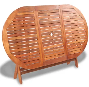 vidaXL vidaXL Zestaw jadalniany ogrodowy, drewniany, 7 szt. - Meble ogrodowe - miniaturka - grafika 6