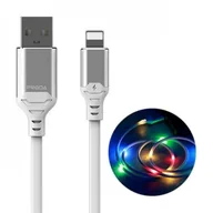 Kable USB - Proda Proda Leiyin Series PD-B14i Lightnin LED 1M Biały 1573-74475_20190902145744 - miniaturka - grafika 1