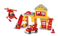 Klocki - Unico Plus Klocki Nowa remiza strażacka - miniaturka - grafika 1