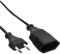 Adaptery i przejściówki - InLine Wtyczka Euro Euro sprzęgła przedłużacza (2 m) Czarny 1 szt. 4043718113262 - miniaturka - grafika 1