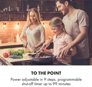 Płyta elektryczna do zabudowy Klarstein CP4-Delicatessa-60-B - Płyty elektryczne do zabudowy - miniaturka - grafika 2