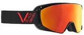 Gogle narciarskie - Vershold Polska Black Crevice Schladming podwójna szyba, powłoka zapobiegająca zaparowaniu, ochrona UV400 (BCR041257) - miniaturka - grafika 1
