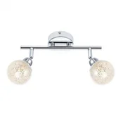 Lampy pozostałe - Candellux Lighting reflektorki KALEIDOSCOPE 92-61560 LED podwójna lampa ścienna dekoracyjne klosze w gwiazdki 92-61560 - miniaturka - grafika 1