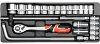 Yato Zestaw kluczy 12671, 1/2", 25 sztuk - Klucze i nasadki - miniaturka - grafika 2