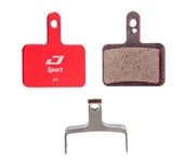 Hamulce rowerowe - Jagwire Okładziny DCA016 Tektro Aquila, Auriga, Draco, Gemini, HD, Orion czerwony / Materiał: półmetaliczne - miniaturka - grafika 1