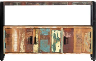 vidaXL vidaXL Szafka, 120x30x75 cm, lite drewno z odzysku - Szafki do salonu - miniaturka - grafika 3