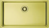 Zlewozmywaki - Alveus Zlew QUADRIX 60 PVD złoto 1117478 - miniaturka - grafika 1