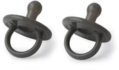 Smoczki uspokajające - Filibabba Smoczki silikonowe 2 szt. 0m+ Stone grey - miniaturka - grafika 1