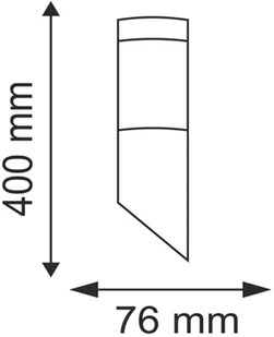 Polux Kinkiet ogrodowy 200488 z serii LIVIA - Lampy ogrodowe - miniaturka - grafika 3