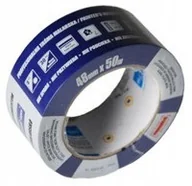 Tynki - Taśma malarska maskująca 48mmx50m niebieska - miniaturka - grafika 1