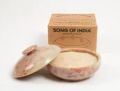 Świece - Song Of India Nag Champa świeca zapachowa w kamieniu - miniaturka - grafika 1