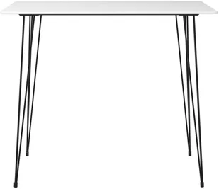 vidaXL 7-częściowy zestaw mebli barowych, biały - Stoły z krzesłami - miniaturka - grafika 3