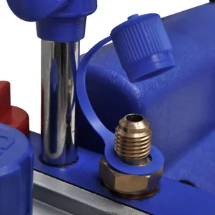 vidaXL Jednostopniowa pompa próżniowa z rozdzielaczem na 2 mierniki 3051390 - Pompy wodne - miniaturka - grafika 5