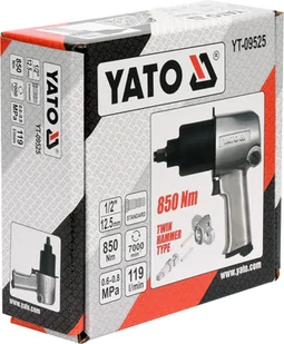Yato KLUCZ PNEUMATYCZNY 1/2"""""""" 850 Nm YT-09525 YT-09525 - Klucze pneumatyczne - miniaturka - grafika 3