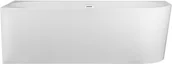 Wanny - Corsan Wanna narożna Intero prawa 170 cm z wykończeniem białym 649506 - miniaturka - grafika 1