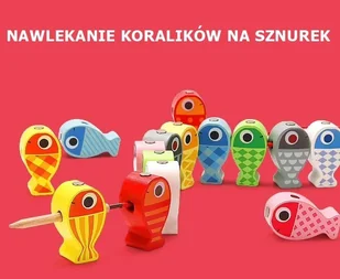 Bakalu Wędkarstwo rybki do łowienia z magnesami delfin KZ0654 - Klocki - miniaturka - grafika 4
