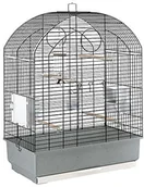 Karmniki dla ptaków - Ferplast 54056314 ptak Viola domowe, pełen zestaw funkcji, wymiary: 59 x 33 x 80 cm, czarna 54056314 - miniaturka - grafika 1