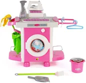 Zabawki AGD - Wader Polesie Pralnia zabawkowa, 61 x 54 67 cm, 1450633 Thimble Toys - miniaturka - grafika 1