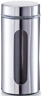 Zeller 19947 pojemnik szklany, 1000 ML,  10.2 x 23 cm, chrom 19947 - Pojemniki kuchenne - miniaturka - grafika 2
