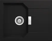 Zlewozmywaki - Schock Manhattan D-100XS Onyx - miniaturka - grafika 1