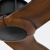 Wentylatory sufitowe - FARO BARCELONA Wentylator Just Fan opcja WiFi czarny orzech - miniaturka - grafika 1