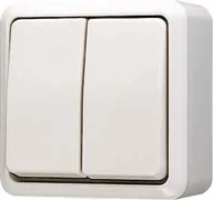 Wyłączniki światła i elektryczne - Jung 605 AWW serii przełącznik kołyskowy 605AWW - miniaturka - grafika 1