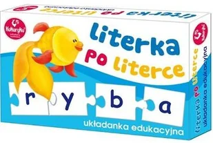 Kukuryku Układanka Literka po Literce G-0390 - Gry planszowe - miniaturka - grafika 2