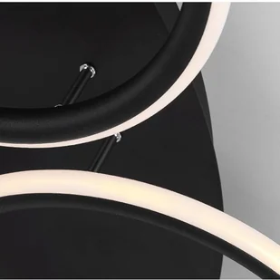Altavola Design Ledowe Okręgi 7 czarna out 3k LA078/CE_7_out_3k_black - Lampy sufitowe - miniaturka - grafika 4