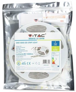 v-tac Taśma LED V-TAC SMD5050 600LED 24V IP65 RĘKAW VT-5050 4000K 500lm - Taśmy LED - miniaturka - grafika 5