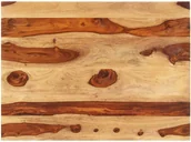 Blaty meblowe i parapety okienne - vidaXL Blat stołu, lite drewno sheesham, 15-16 mm, 60x90 cm vidaXL - miniaturka - grafika 1