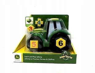 Tomy John Deere Ucz się i baw z traktorem 46654 - Samochody i pojazdy dla dzieci - miniaturka - grafika 4
