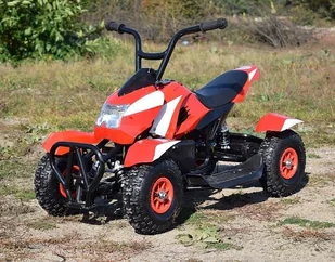 Super-Toys MEGA WIELKI QUAD MAVERICK Z NAPĘDEM 4X4, AMORTYZATORY, MIĘKKIE KOŁA,/BBH3588 BBH-3588-CZERWONY - Pojazdy elektryczne dla dzieci - miniaturka - grafika 25