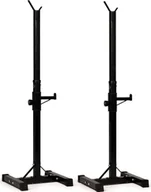 Stojaki na hantle i obciążenia - ModernHome Stojaki pod sztangę 2 szt podpory do ławeczki 1911 - miniaturka - grafika 1