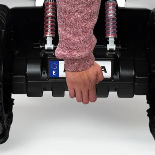 INJUSA Injusa Quad Elektryczny Rage 12V niebieski dla dzieci 7301 - Pojazdy elektryczne dla dzieci - miniaturka - grafika 3