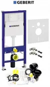 Stelaże i zestawy podtynkowe do WC - Geberit Stelaż Duofix Basic UP100+WSPORNIKI+MATA - miniaturka - grafika 1