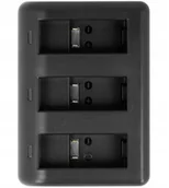 Ładowarki do aparatów dedykowane - Newell Ładowarka trójkanałowa do AABAT-001 AJBAT-001 AHDBT-501 GoPro Hero 5 6 7 8 - miniaturka - grafika 1