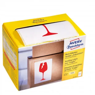 Avery Zweckform Etykiety ostrzegawcze "Ostrożnie szkło" ZWECKFORM - Etykiety samoprzylepne i bloki etykiet - miniaturka - grafika 2