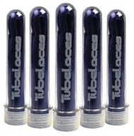 Akcesoria i części AGD - TUBELACES sznurówki TUBELACES Silver Flat 120cm navy 4961) rozmiar 120cm - miniaturka - grafika 1