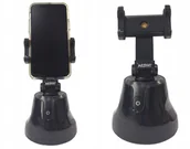 Uchwyty samochodowe do telefonów - Uchwyt 360 Do Telefonu Śledzenie Twarzy Bluetooth - miniaturka - grafika 1