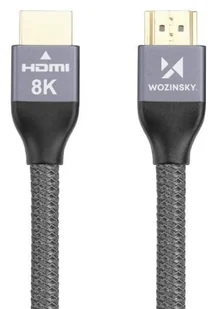 Wozinsky Wozinsky kabel HDMI 2.1 8K 60 Hz 48 Gbps / 4K 120 Hz / 2K 144 Hz 5m srebrny (WHDMI-50) WHDMI-50 - Kable - miniaturka - grafika 2