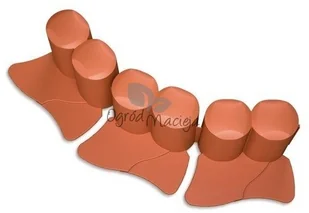 Prosperplast Palisada IPAL6 terakota (14012) - Akcesoria do ogrodzeń - miniaturka - grafika 2