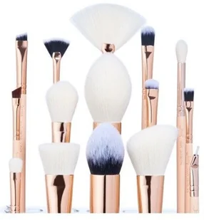 Jessup Jessup T445 Zestaw 15 pędzli do makijażu Peach puff/rose gold 44617-uniw - Pędzle do makijażu - miniaturka - grafika 2