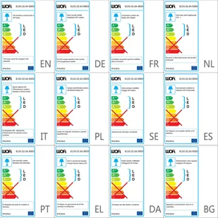 Wofi Lampa stołowa Muriel, LED, na 2 żarówki, kolor matowy niklowy 8133.02.64.9000 - Lampy stojące - miniaturka - grafika 7