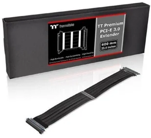 Thermaltake AC-045-CN1OTN-C1 PCI Express Extender, PCIe 16 X, czarnym przewodem, czarny 600mm AC-050-CO1OTN-C1 - Kable komputerowe i do monitorów - miniaturka - grafika 6