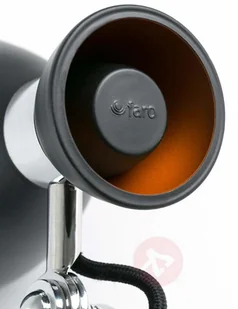 Lorefar Faro) Retro - piękna lampa ścienna, czarna - Lampy ścienne - miniaturka - grafika 2