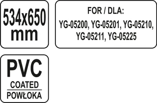 YATO PÓŁKA ZAPASOWA DO SZAF CHŁODNICZYCH I MROŹNICZYCH  534*650MM YATO YG-05400 - Szafy i witryny chłodnicze - miniaturka - grafika 3